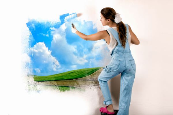 Cómo pintar un mural personalizado Cómo pintar un mural personalizado