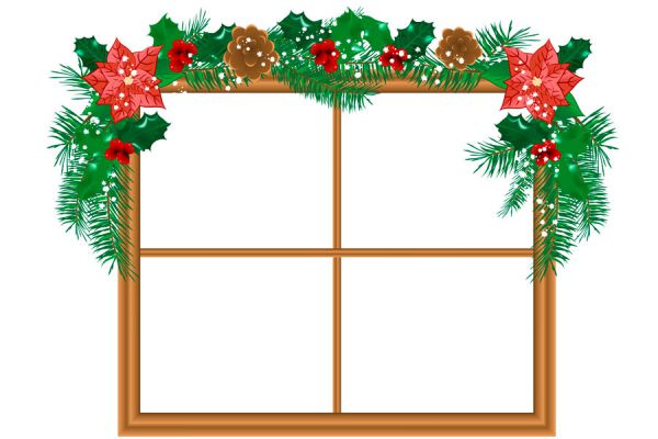 Cómo hacer Guirnaldas de Navidad para Decorar las Ventanas Cómo hacer Guirnaldas de Navidad para Decorar las Ventanas