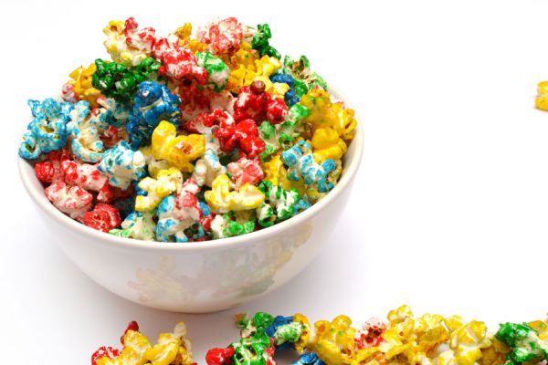 Cómo hacer Palomitas de Maíz de Colores Cómo hacer Palomitas de Maíz de Colores