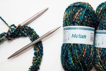 Ilustración de Cómo hacer el punto cadena para tejer a crochet