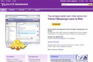Ilustración de Como hablar con un contacto a través de Yahoo Messenger