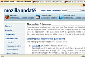 Como instalar y añadir extensiones al Mozilla Thunderbird
