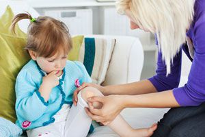 Cómo curar y cuidar las heridas en los niños