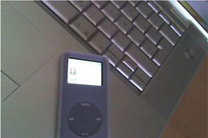 Ilustración de Como configurar el iPod como disco duro