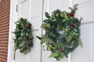 Cómo decorar las puertas en Navidad