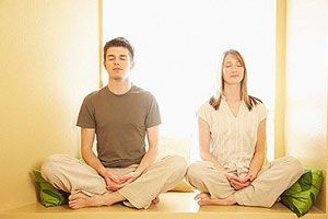 Ilustración de Cómo mejorar la relación de pareja con meditación