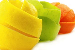 Como hacer adornos con frutas
