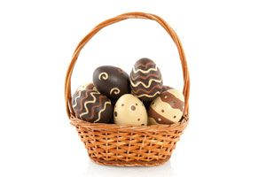 Receta para preparar Huevos de Pascuas rellenos de Helado