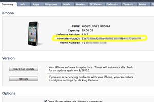 Cómo obtener el número de identificación de un iPhone, iPod o iPad 