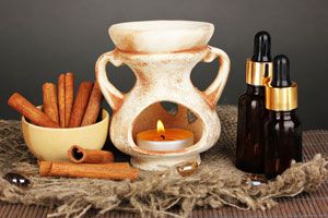 Ilustración de Cómo armar una rutina de aromaterapia en casa