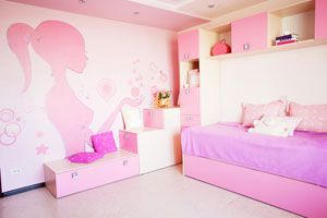 Ilustración de Cómo decorar las paredes de un cuarto de niños