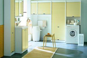 Cómo aprovechar el espacio en la lavandería