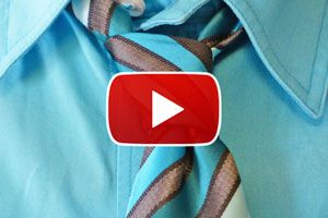 Cómo hacer el nudo de corbata Pratt - Video