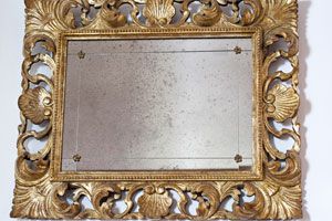 Cómo crear un espejo antiguo a partir de un marco. Cómo envejecer un espejo. Técnica para crear un espejo antiguo